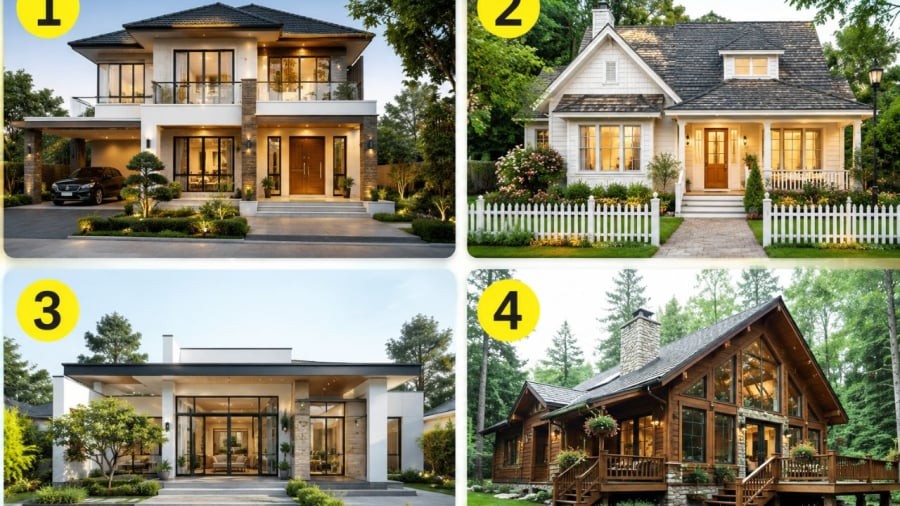 Bạn chọn mẫu nhà nào?