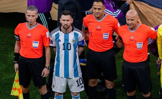 Messi chưa thua trận nào khi Ismail Elfath điều khiển trân đấu. (Ảnh Getty Images)