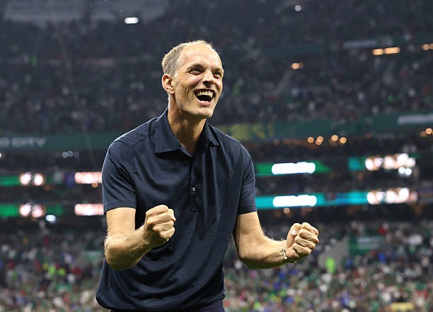 Tuchel đã giúp tuyển Anh giành tấm vé vào bán kết World Cup. Ảnh: Getty Images. 
