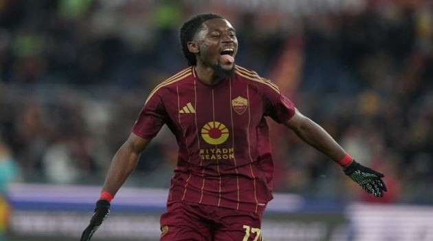 Kone trong màu áo Roma. Ảnh: Getty Images.