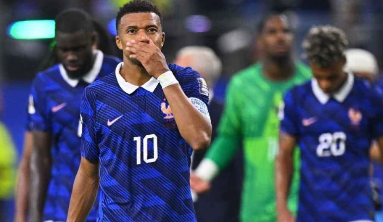 Mbappe thêm một lần thất bại trước Yamal. Ảnh: Getty Images.