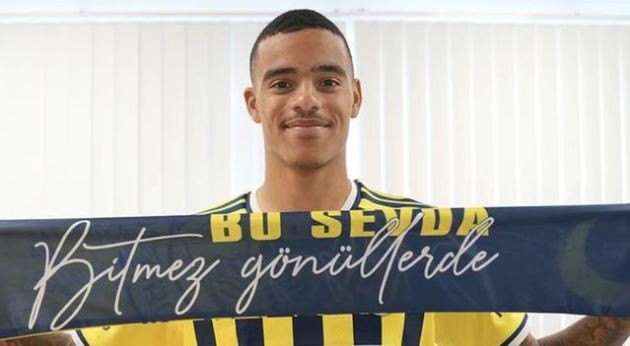 Greenwood đã là người của Fenerbahce. Ảnh: Trang chủ Fenerbahce.