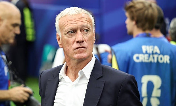 Deschamps thua tâm phục khẩu phục trước Tây Ban Nha. Ảnh: Getty Images.