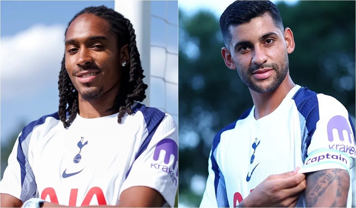 Djed Spence và Cristian Romero có thể sẽ chia tay Tottenham hè năm nay. Ảnh: Tottenham Hotspur FC.