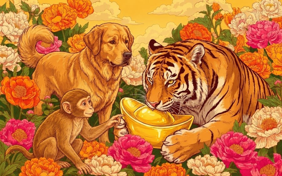 4 tuổi Lộc Đơn Lộc Kép, 10 ngày tới rủ nhau gánh tiền về