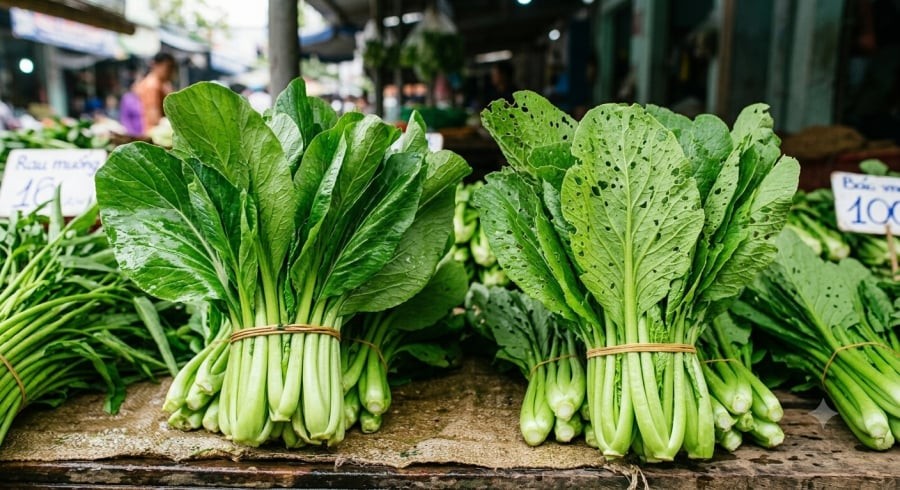 Lỗ nhỏ trên lá chưa phải là yếu tố duy nhất để đánh giá chất lượng hay độ an toàn của rau.