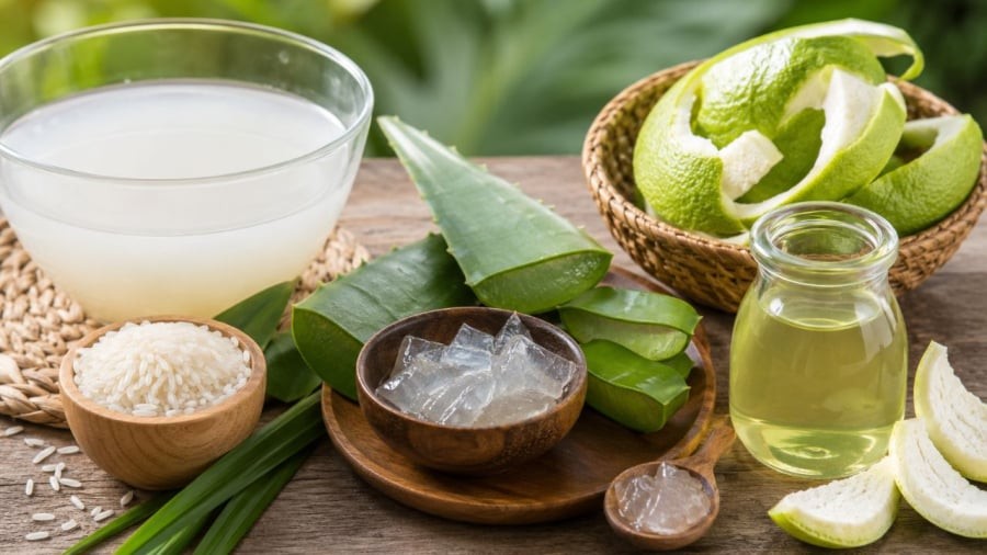 Với những nguyên liệu này bạn có thể dùng gội đầu để chăm sóc tóc tốt hơn