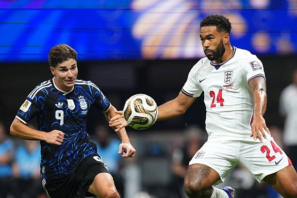 Reece James (6.8): Được đưa trở lại đội hình xuất phát sau màn trình diễn ấn tượng trong trận đấu với Na Uy, anh đã thi đấu chắc chắn suốt trận trước khi phải rời sân vào những phút cuối cùng. Ảnh: Getty Images