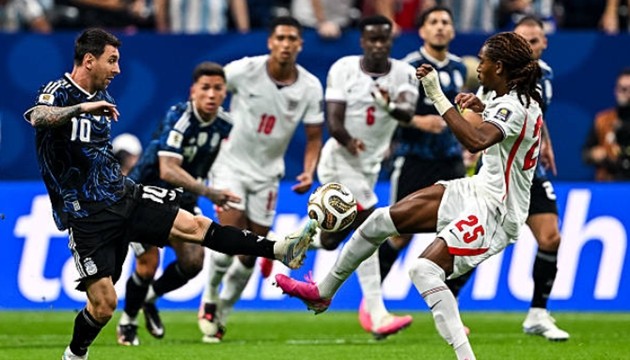 Tuyển Anh thua ngược Argentina trong một trận cầu kịch tính. (Ảnh: Getty Images)