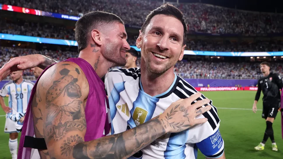 Argentina phá tan hy vọng World Cup của Tam Sư. Ảnh: Getty Images.