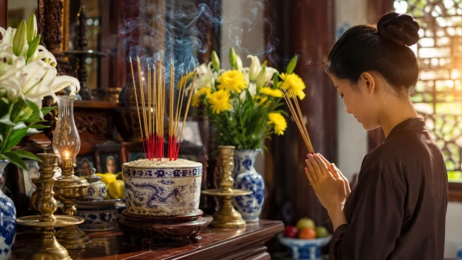 Tránh thắp hương tùy tiện kẻo mất đi ý nghĩa