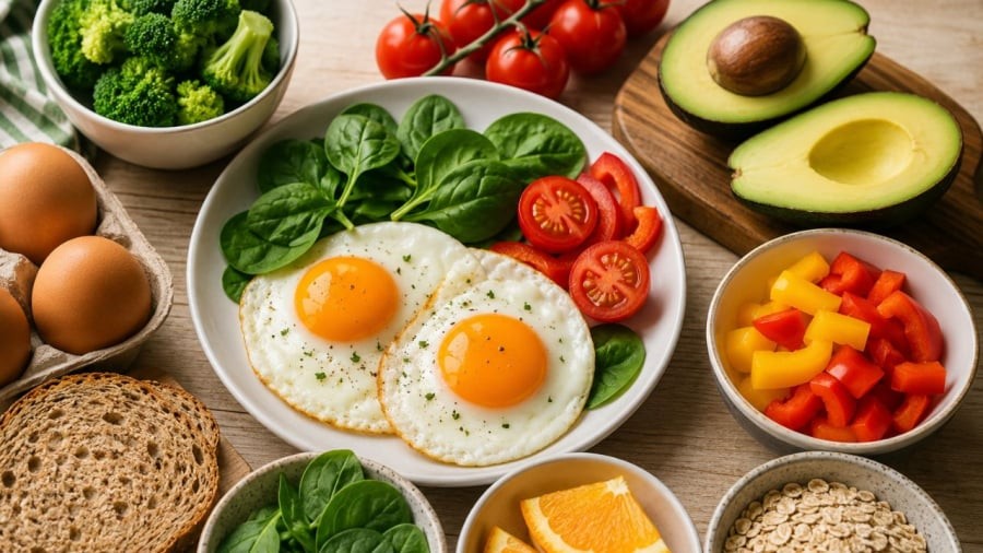 Trứng ăn cùng những thực phẩm này có thể tăng giá trị dinh dưỡng