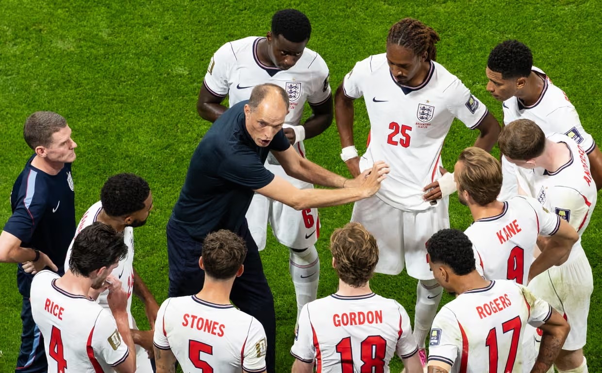 Tuchel không thể cứu nền bóng đá chưa hoàn thiện. Ảnh: Getty Images.