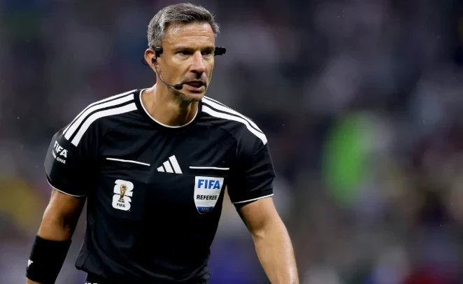 Slavko Vincic bắt chính trận chung kết World Cup 2026. Ảnh: Getty Images.