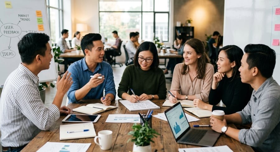 Biết lắng nghe, hợp tác và không ngừng học hỏi là những phẩm chất giúp xây dựng uy tín và mở ra nhiều cơ hội phát triển trong công việc.