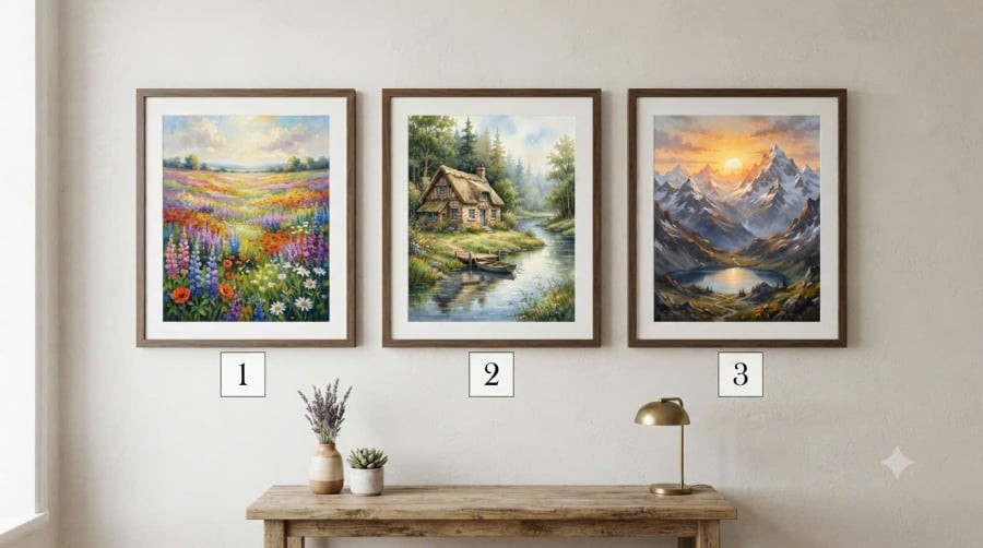 Chọn 1 bức tranh bạn thích 