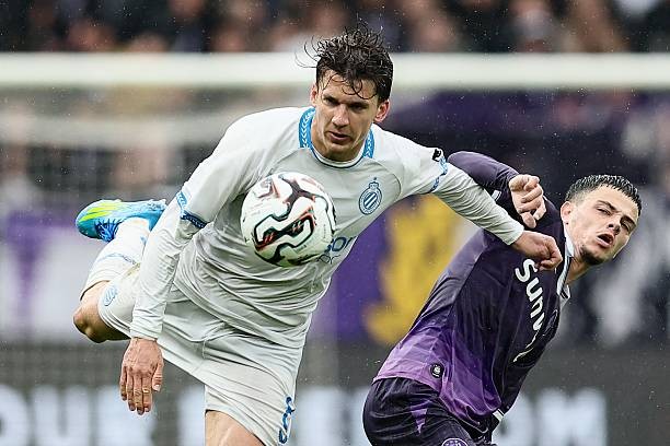 Christos Tzolis chuẩn bị chuyển sang khoác áo Arsenal. Ảnh: Getty Images