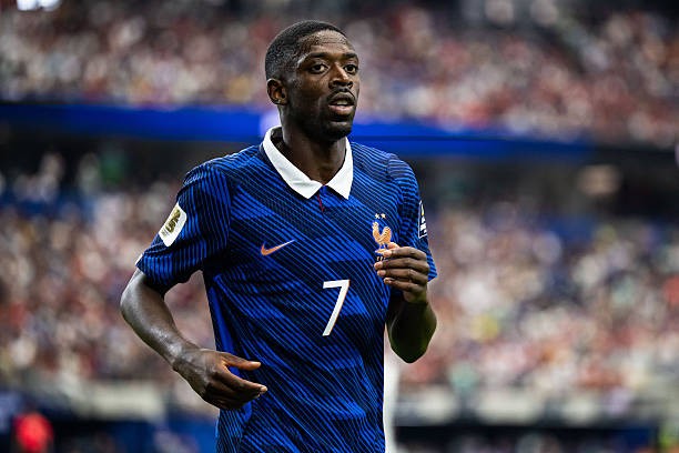 Ousmane Dembele gây thất vọng trong trận bán kết với Tây Ban Nha. Ảnh: Getty Images