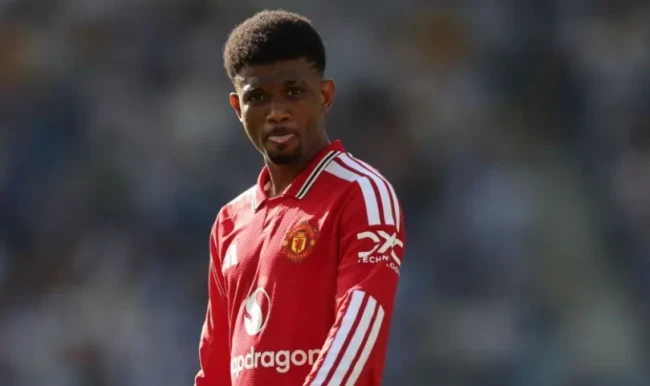 Amad Diallo lọt tầm ngắm Milan. Ảnh: Getty.