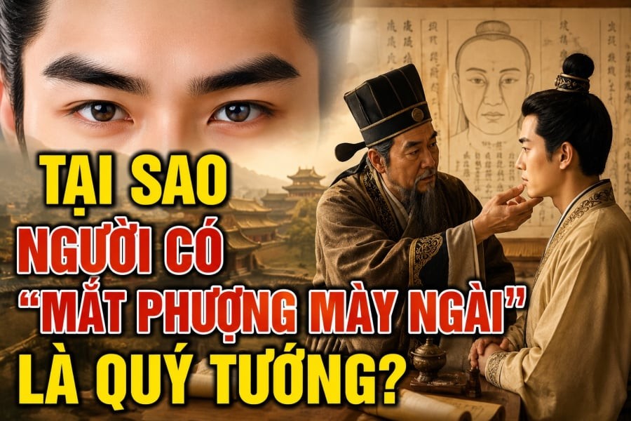 Tại sao người có “mắt phượng mày ngài” là quý tướng?