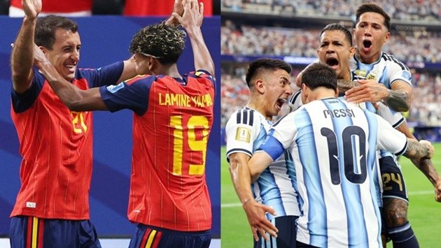 Tây Ban Nha và Argentina hướng tới sự thành công theo những cách khác biệt. Ảnh: Getty Images