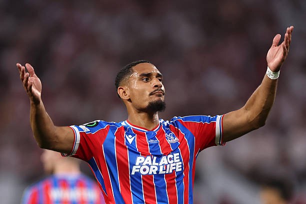 Maxence Lacroix gây ấn tượng trong màu áo Crystal Palace. Ảnh: Getty Images