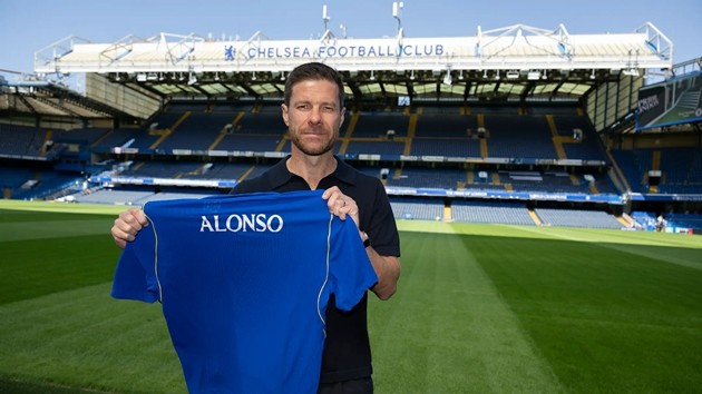 Xabi Alonso ra mắt Chelsea. Ảnh: Getty Images.