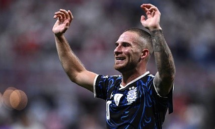 Mac Allister đứng trước cơ hội giành chức vô địch World Cup cùng tuyển Argentina. Ảnh: Getty Images.