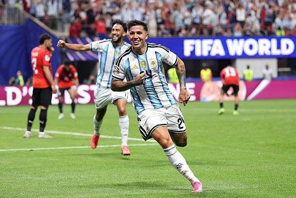 Enzo Fernandez đã có một kỳ World Cup xuất sắc. Ảnh: Getty Images. 
