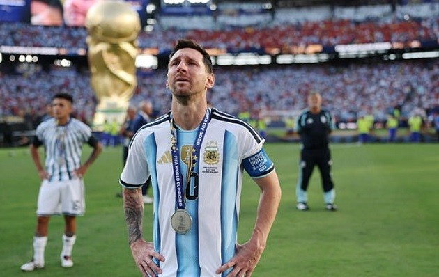 Messi thất bại ở chung kết World Cup. Ảnh: Getty.