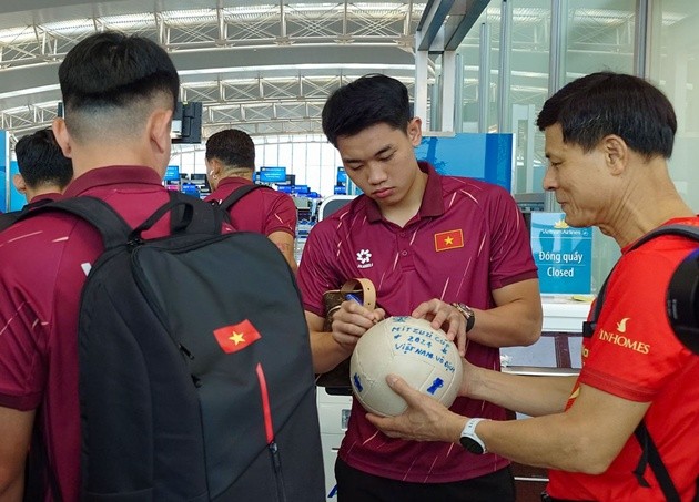 ĐT Việt Nam di chuyển sang Thái Lan để chuẩn bị tranh tài ở ASEAN Cup 2026. Ảnh: VFF