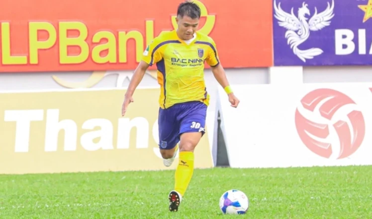 Hà Đức Chinh chia tay Bắc Ninh. Ảnh: Bắc Ninh FC.