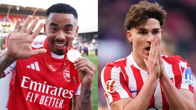 Arsenal sẽ chia tay Gabriel Jesus để dọn đường đón Julian Alvarez? Ảnh: Getty.