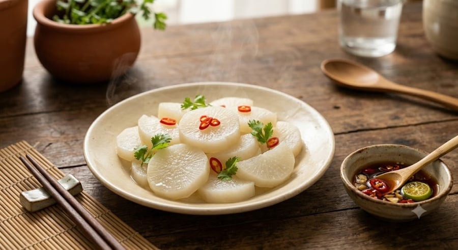 Củ cải trắng thuộc họ cải – nhóm rau củ nổi tiếng toàn cầu với khả năng kháng ung thư.
