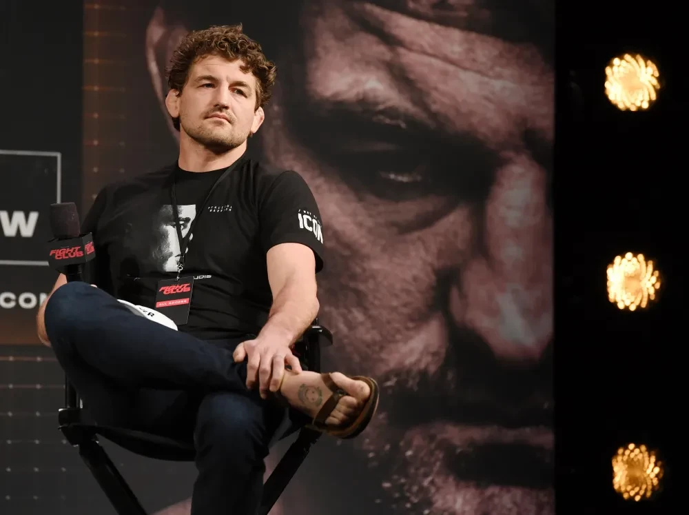 Ben Askren tại buổi họp báo