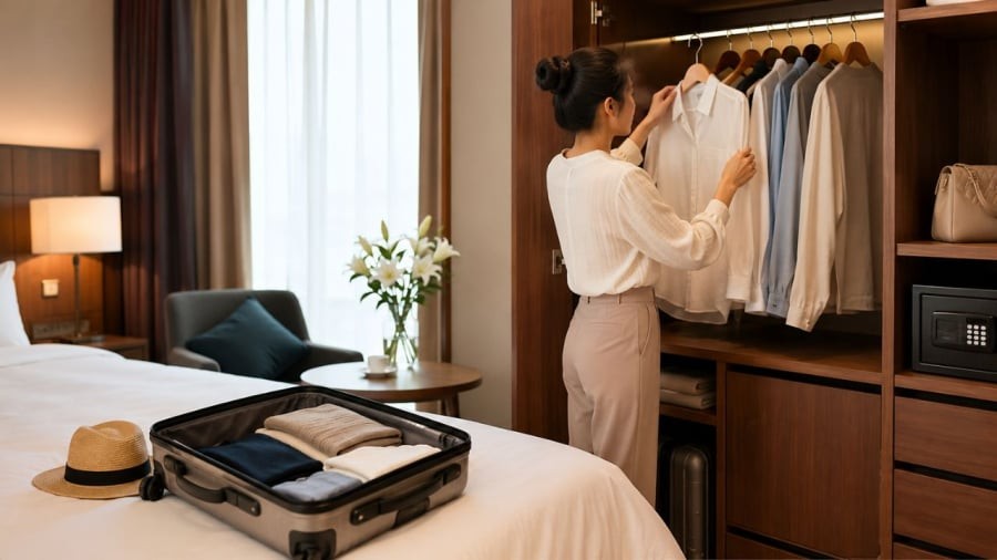Treo quần áo vào tủ ngay có thể khiến bạn ân hận nếu như tủ không sạch, có côn trùng