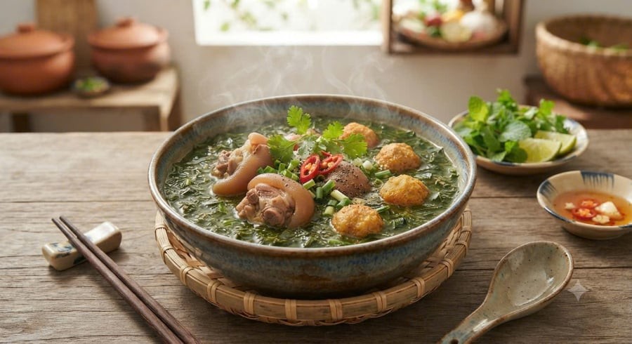 Cách nấu canh móng giò ngon 