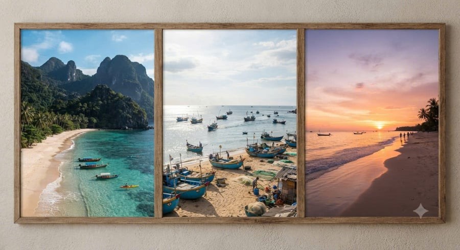 Trắc nghiệm chọn bãi biển bạn ấn tượng nhất 