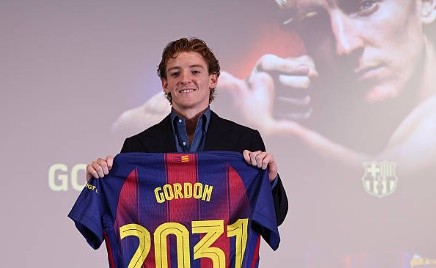 Gordon rời Newcastle để gia nhập Barcelona. Ảnh: Getty Images.