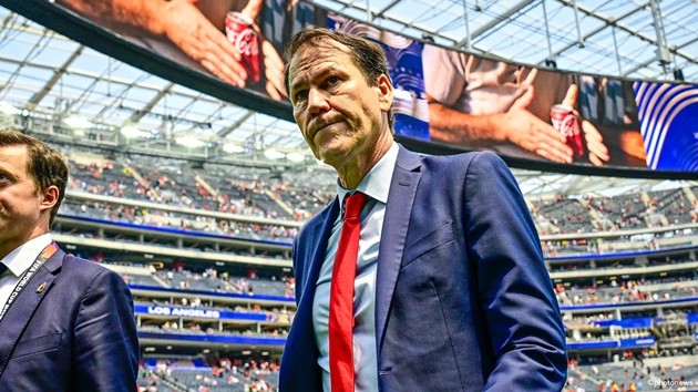 Rudi Garcia đã rời tuyển Bỉ. Ảnh: Sporza.be.
