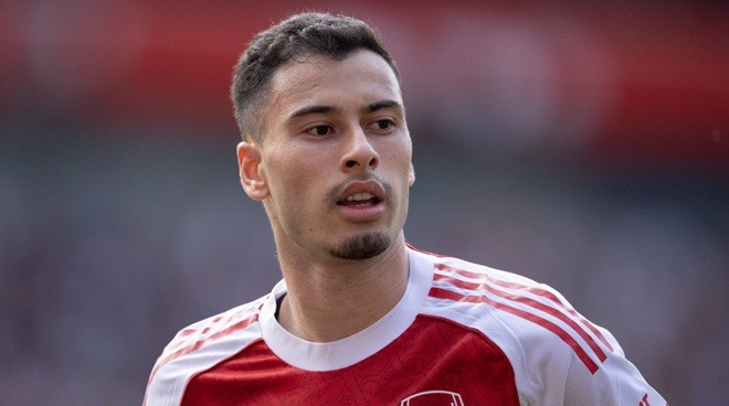 Martinelli có thể rời Arsenal. Ảnh: Imago.