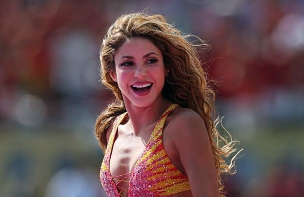 Hình ảnh của Shakira tại chung kết World Cup. Ảnh: Getty.