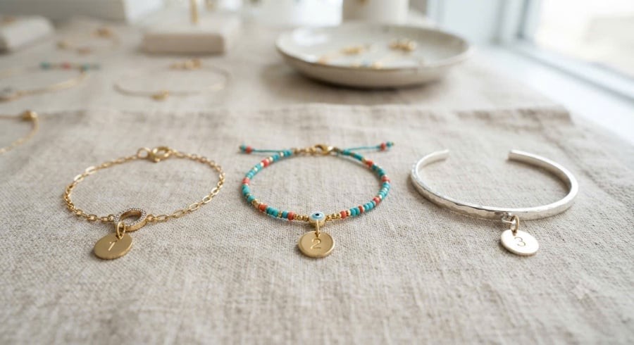 Chọn chiếc lắc tay bạn thích