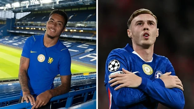 Rogers và Palmer là những người bạn tốt ở đội trẻ Anh. Ảnh: Getty, Chelsea FC