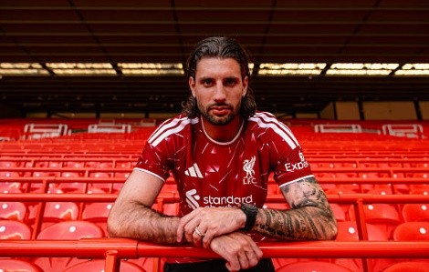 Dominik Szoboszlai đã gia hạn hợp đồng với Liverpool. Ảnh: Getty Images.