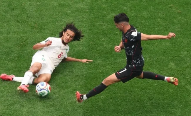 Bouaddi tỏa sáng ở World Cup 2026. Ảnh: Getty.