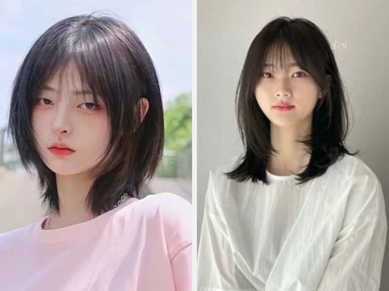 Kiểu tóc này được tạo nên từ sự kết hợp giữa phần chân tóc có độ nâng nhẹ cùng các lớp tóc uốn theo đường cong chữ C hoặc chữ S.