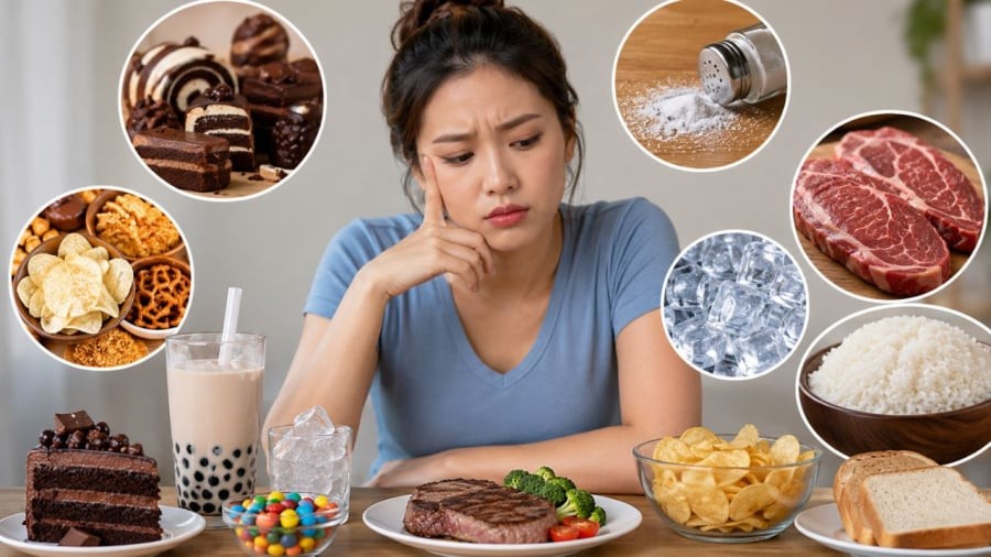 Khi rất thèm những món ăn này nên chú ý vấn đề sức khỏe