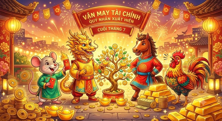 Cuối tháng 7, tuổi Tý, Thìn, Ngọ và Dậu được dự báo có nhiều cơ hội đón tài lộc và gặp quý nhân hỗ trợ.