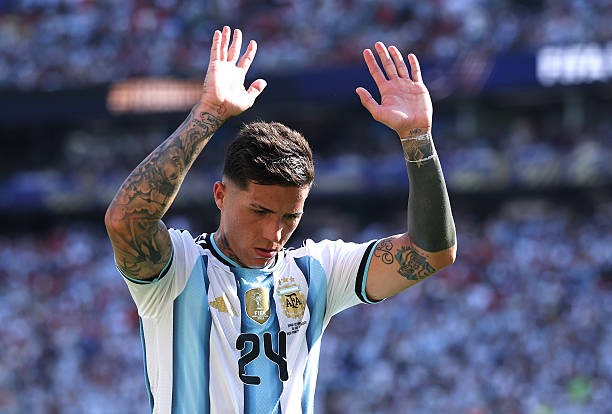 Enzo Fernandez gặp rắc rối sau World Cup 2026. Ảnh: Getty Images
